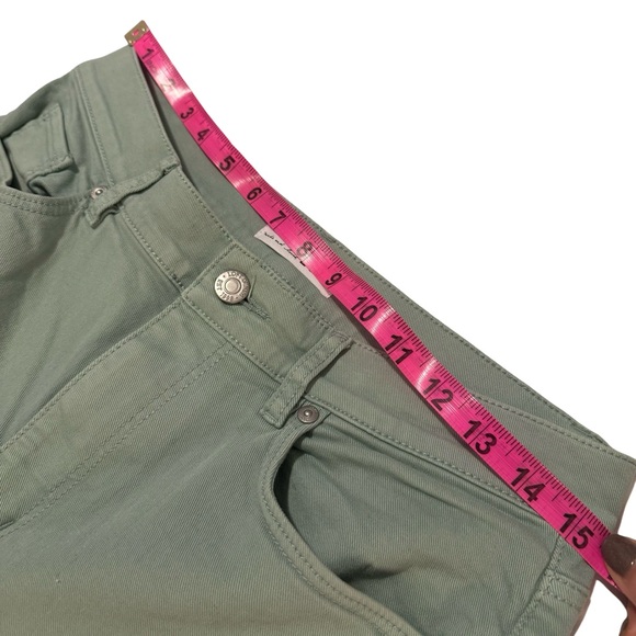 Loft Green High Rise Jeans - Picture 5 of 8